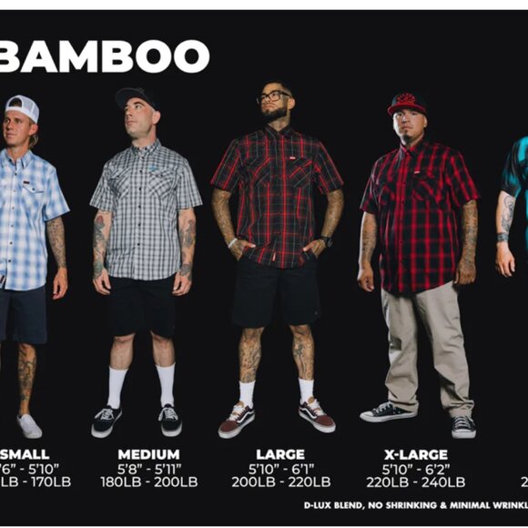 Dixxon Flannel Company: Deebo Bamboo Short Sleeve, Men's LARGE, BNIB - Picture 5 of 5